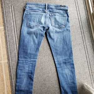 Citizens of Humanity Racer Low Rise Skinny in Blue